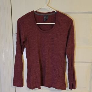 Ibex Long Sleeve Base Layer Tee Size XS